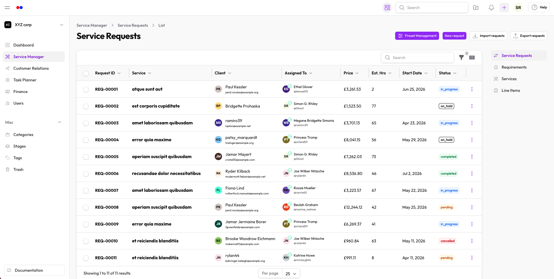 Browser mockup